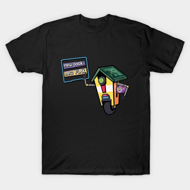 Claptrap - the New FL4K T-Shirt by narmidude